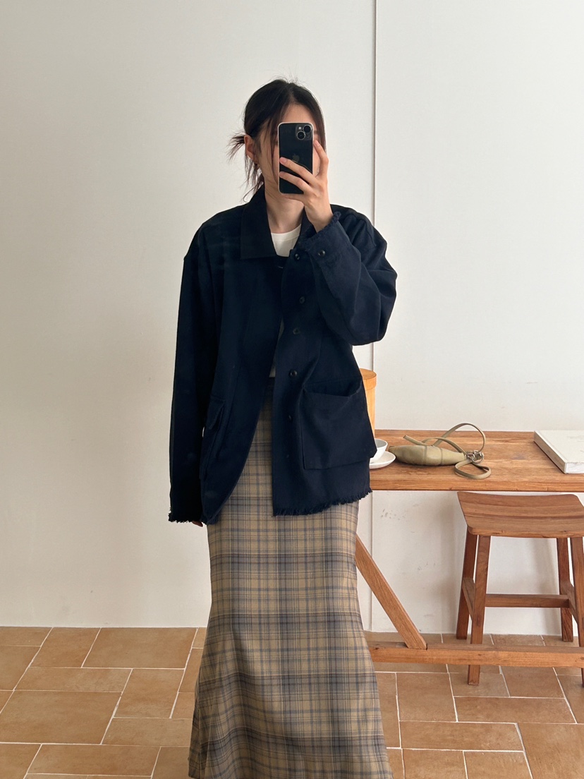 ME MO韓國直郵東大門實拍女裝新品職業休閑人氣真品推薦夾克ME MO夾克圖色2
